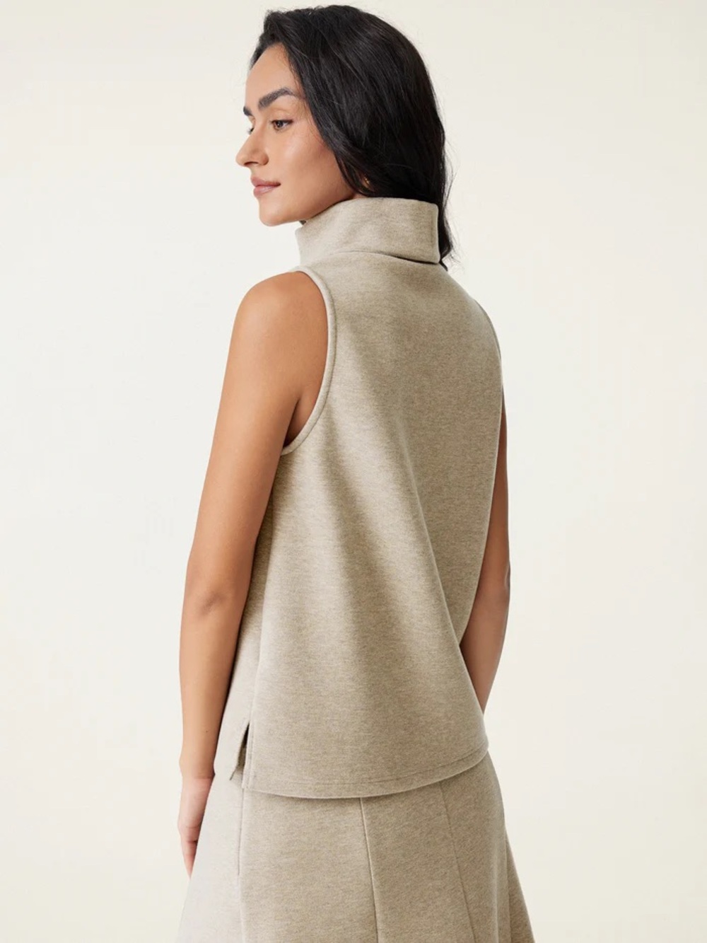 OGL Turtle Neck Split Hem Top - Picture 5 of 10